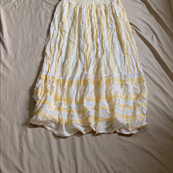 Label of Love Yellow and White Striped Dress - Picture 9 of 9